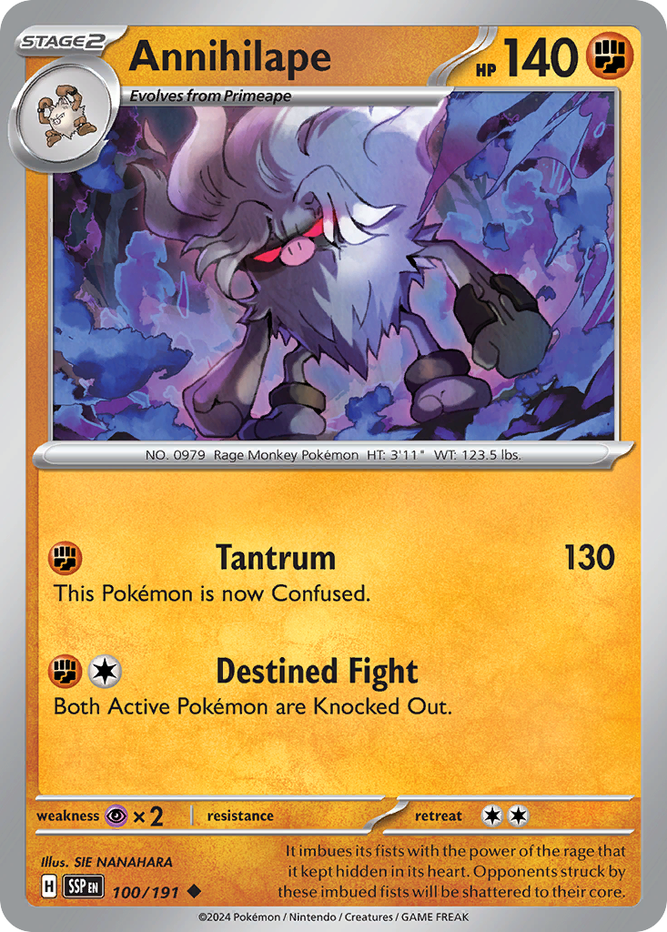 Annihilape - Surging Sparks - 100