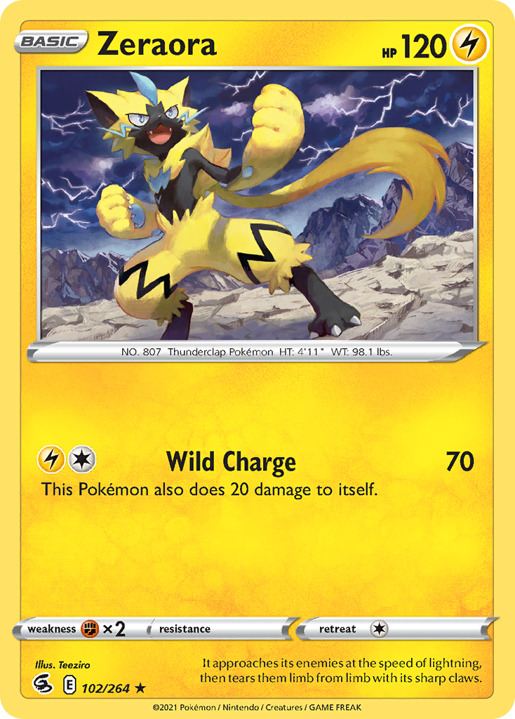 Zeraora - Fusion Strike - 102