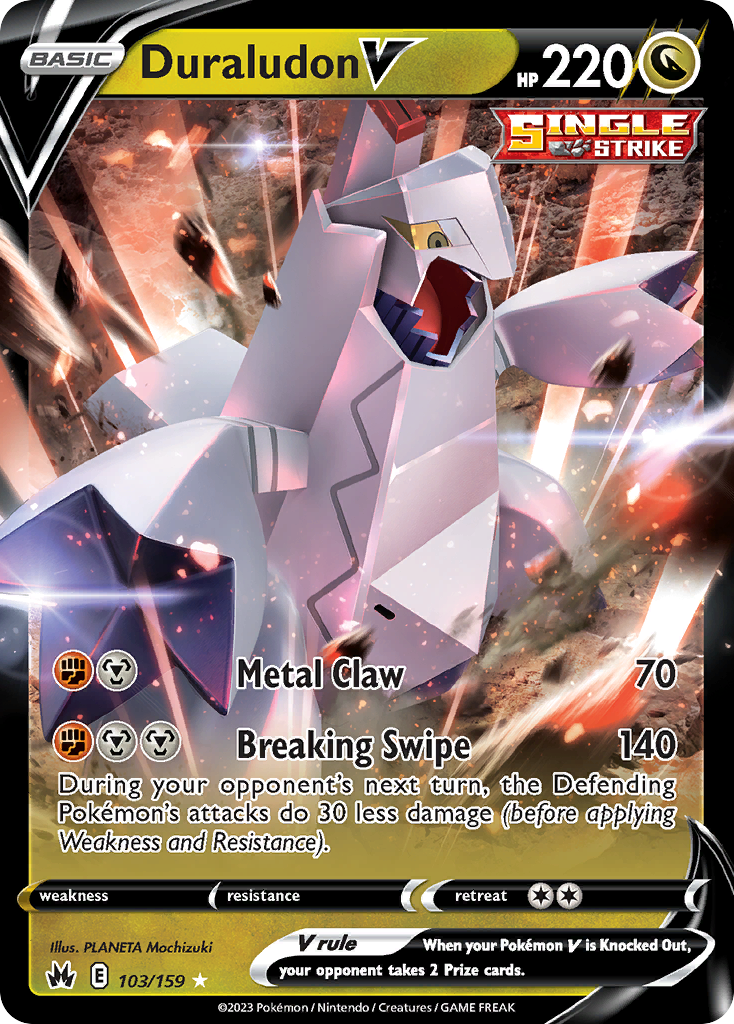 Duraludon V - Crown Zenith - 103