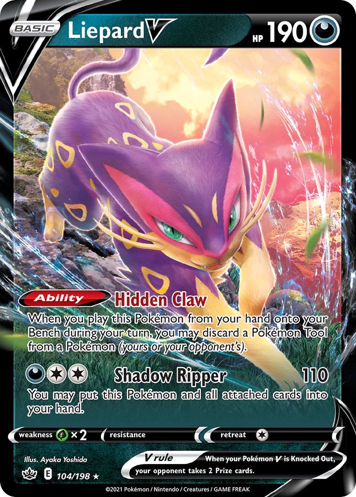 Liepard V - Chilling Reign - 104
