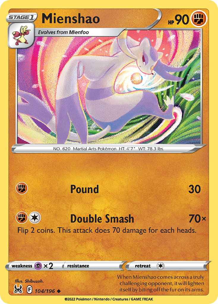 Mienshao - Lost Origin - 104