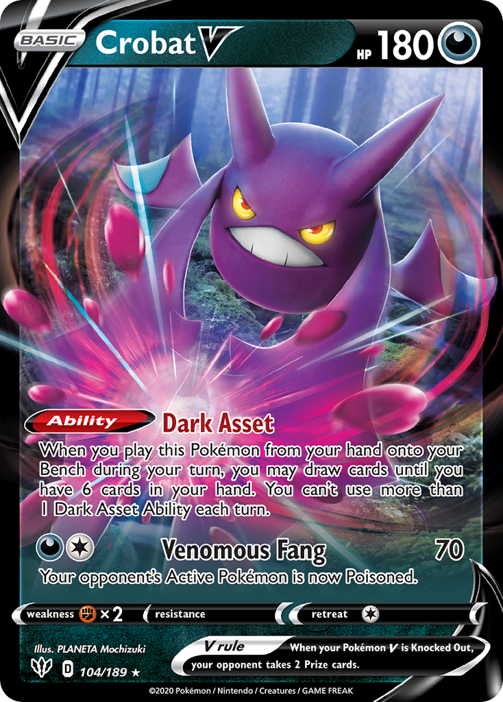 Crobat V - Darkness Ablaze - 104