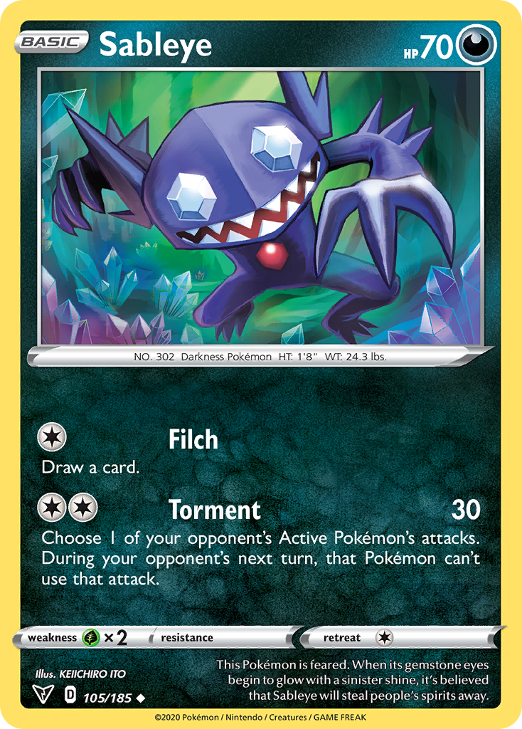 Sableye - Vivid Voltage - 105