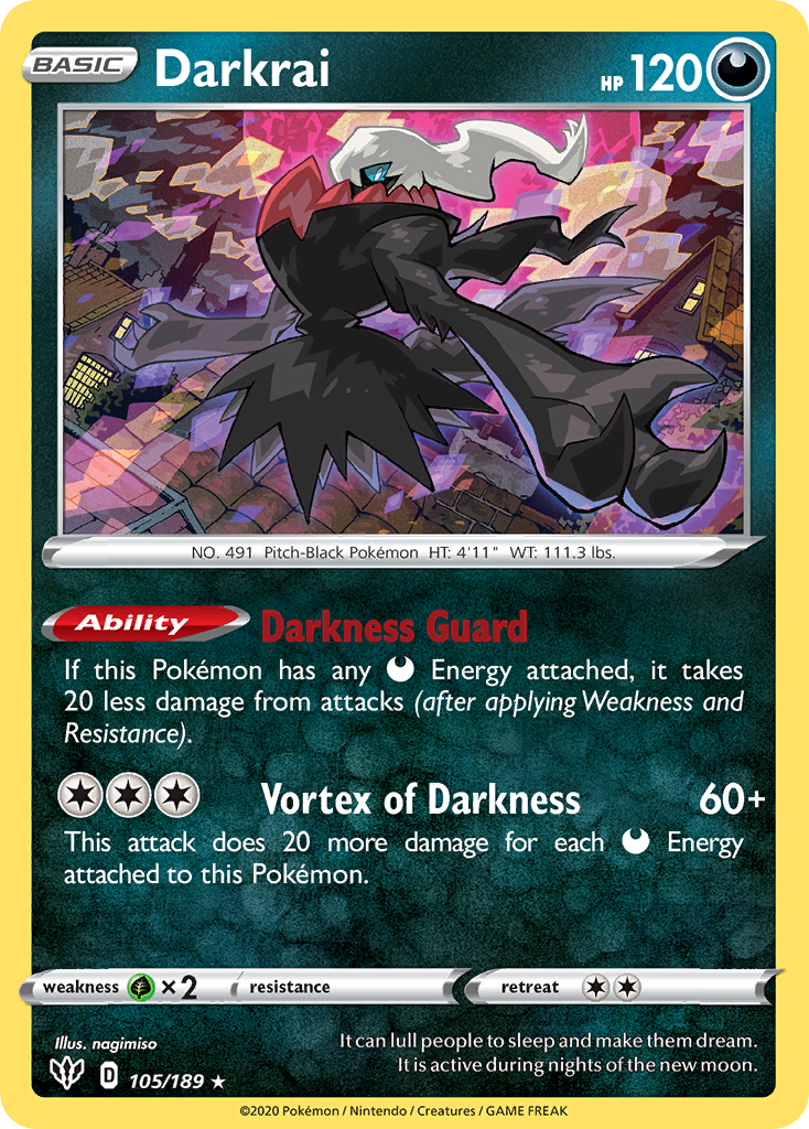 Darkrai - Darkness Ablaze - 105
