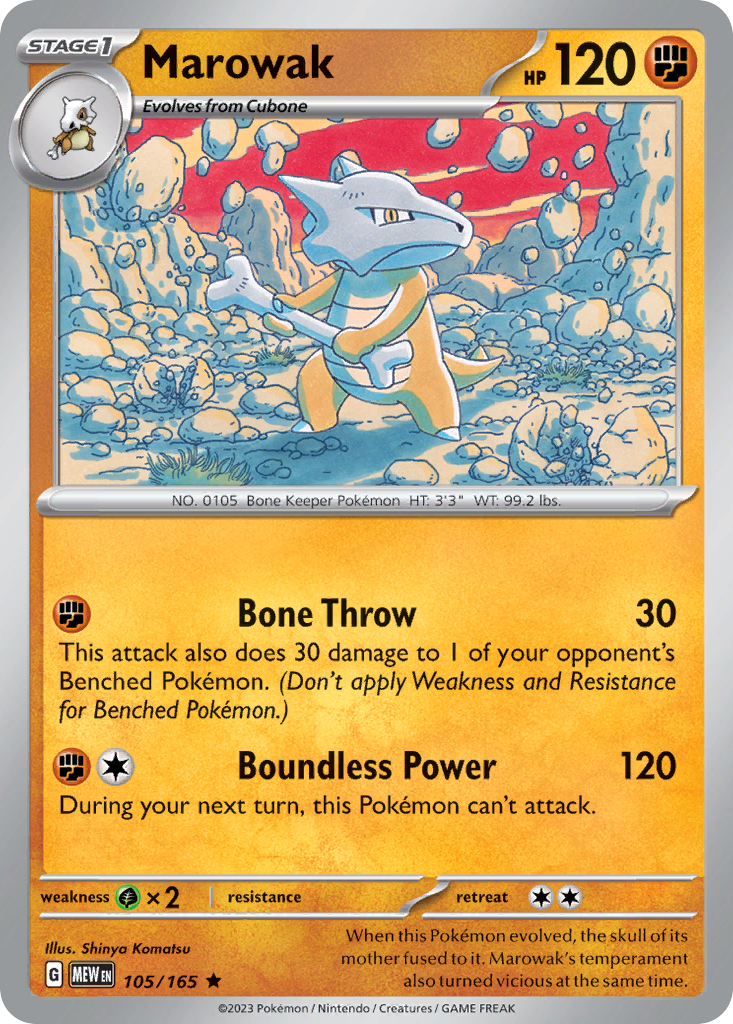 Marowak - 151 - 105