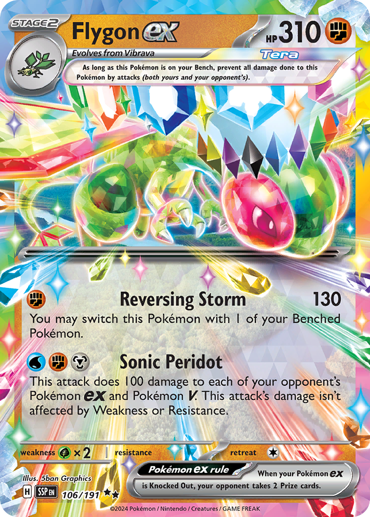 Flygon ex - Surging Sparks - 106