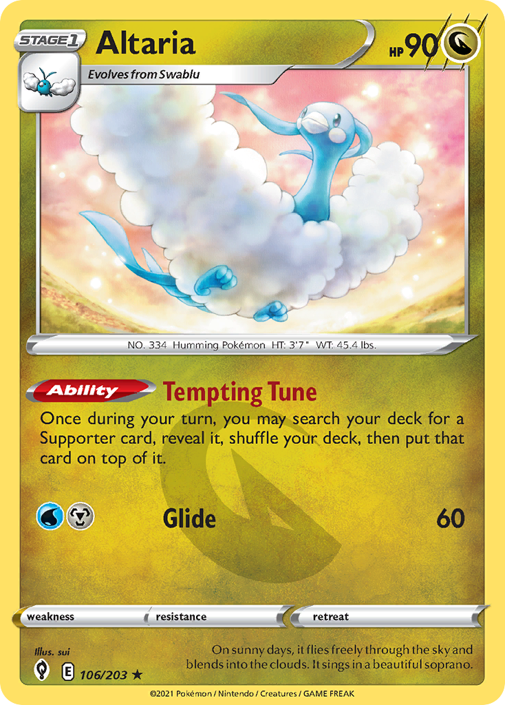 Altaria - Evolving Skies - 106