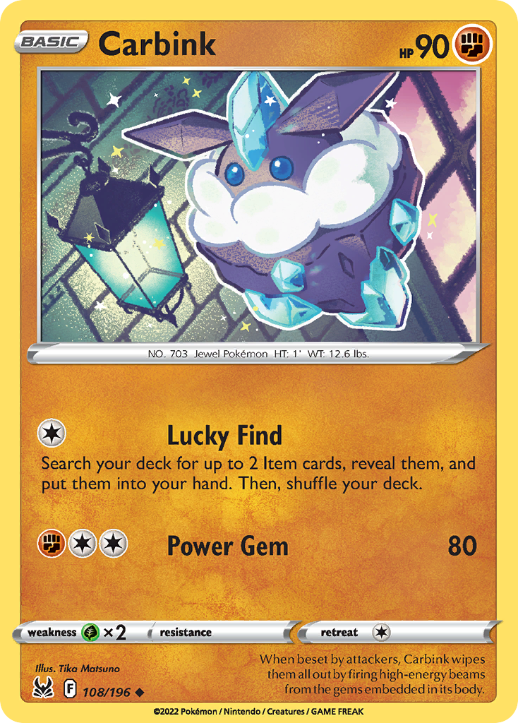 Carbink - Lost Origin - 108