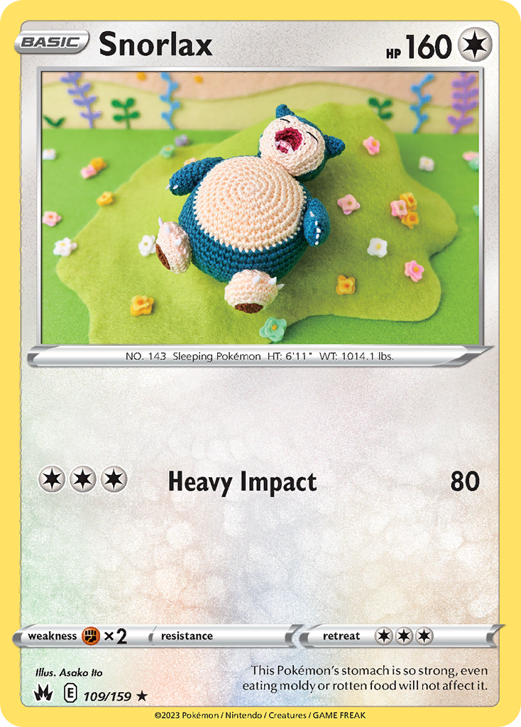 Snorlax - Crown Zenith - 109