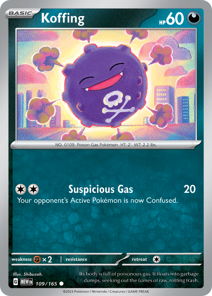 Koffing - 151 - 109