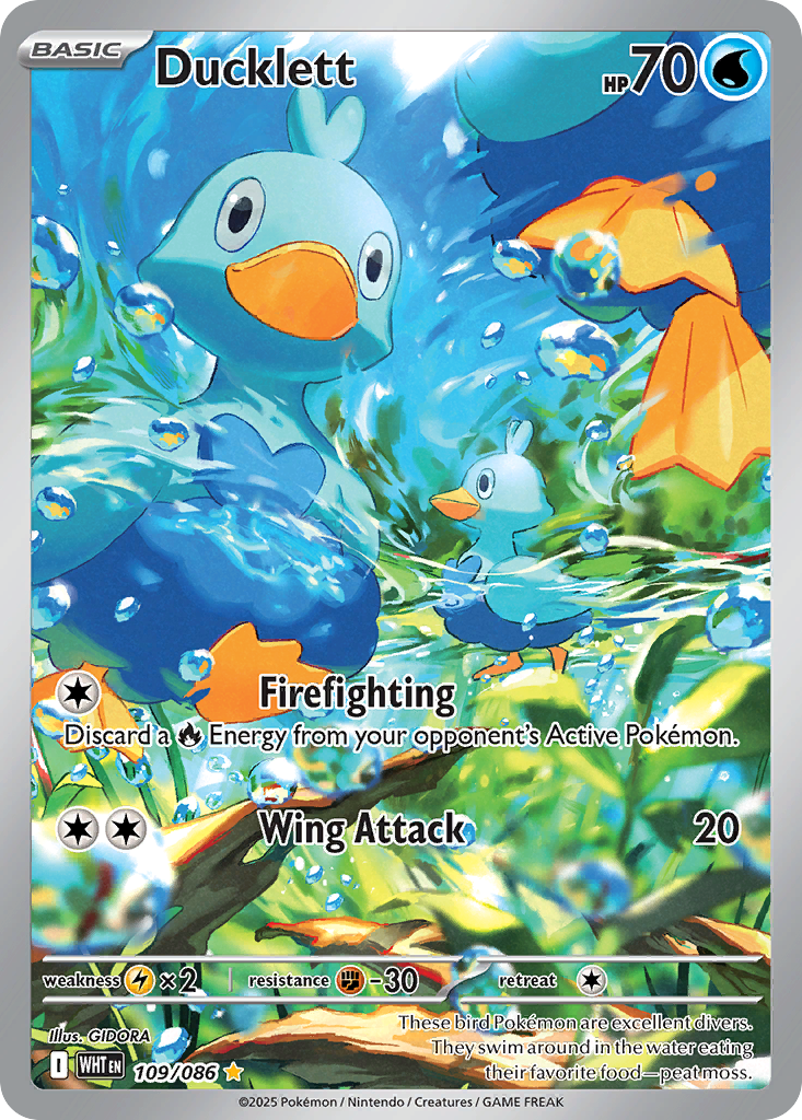 Ducklett - White Flare - 109