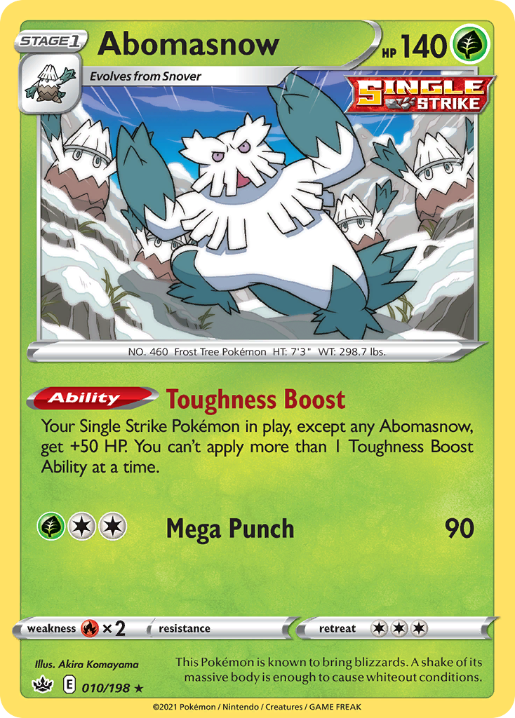 Abomasnow - Chilling Reign - 010