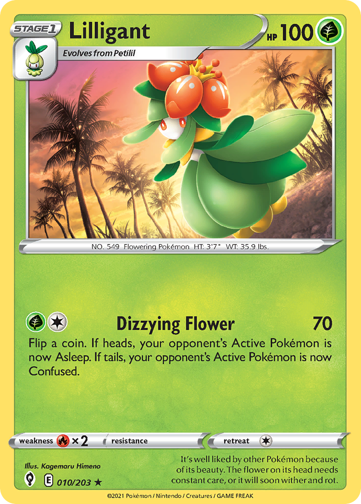Lilligant - Evolving Skies - 010