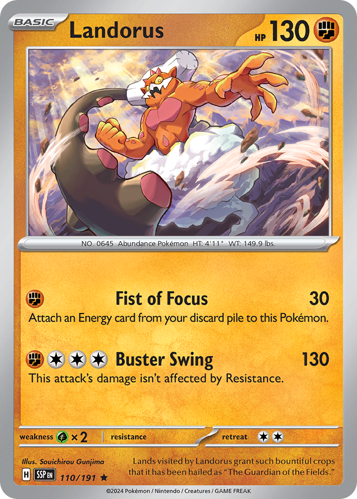 Landorus - Surging Sparks - 110