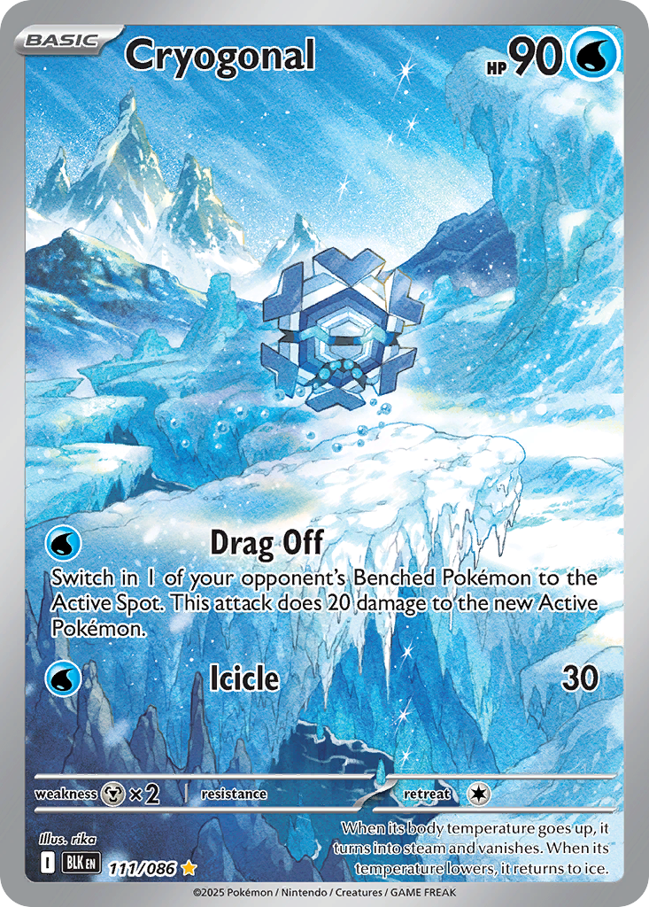 Cryogonal - Black Bolt - 111