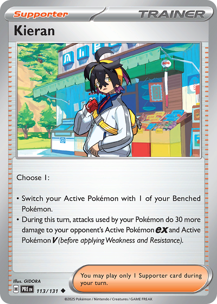 Kieran - Prismatic Evolutions - 113