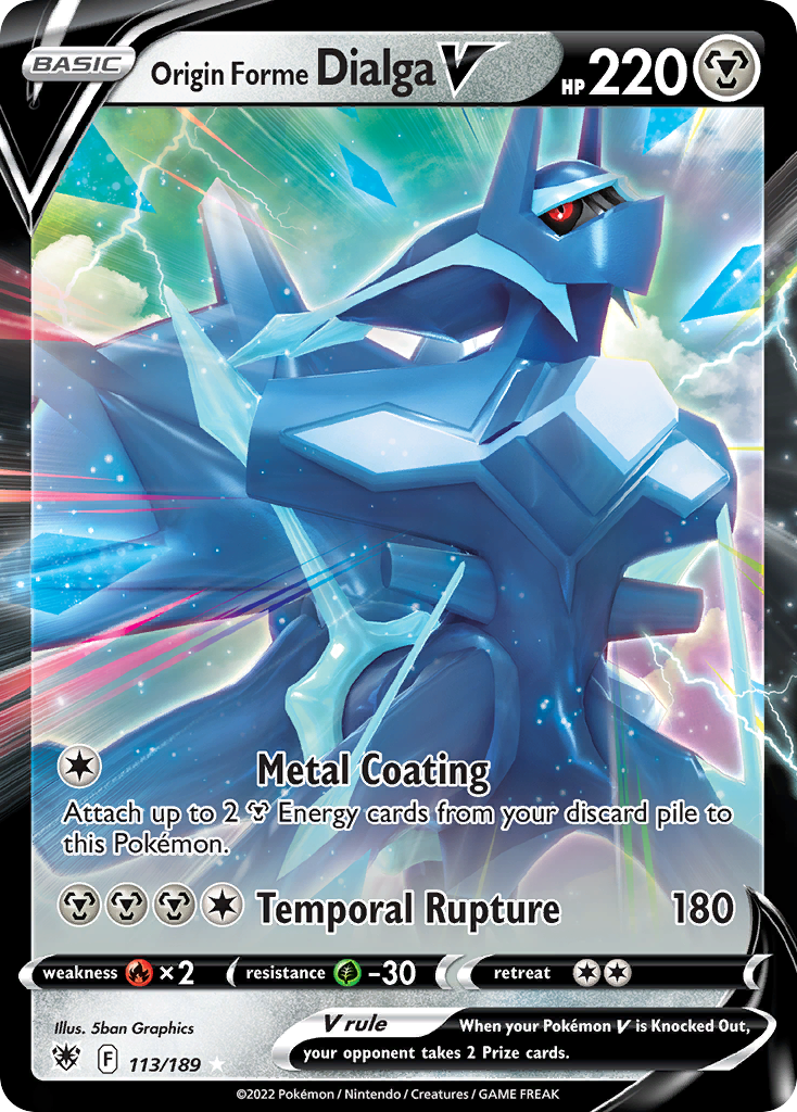 Origin Forme Dialga V - Astral Radiance - 113