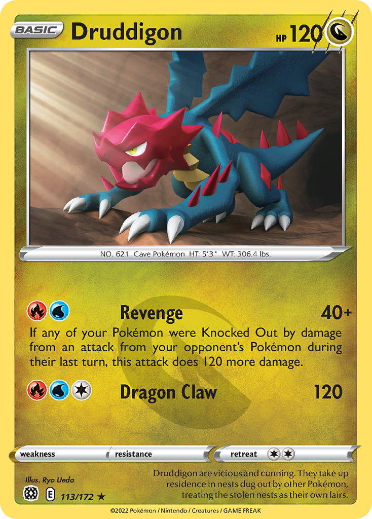 Druddigon - Brilliant Stars - 113