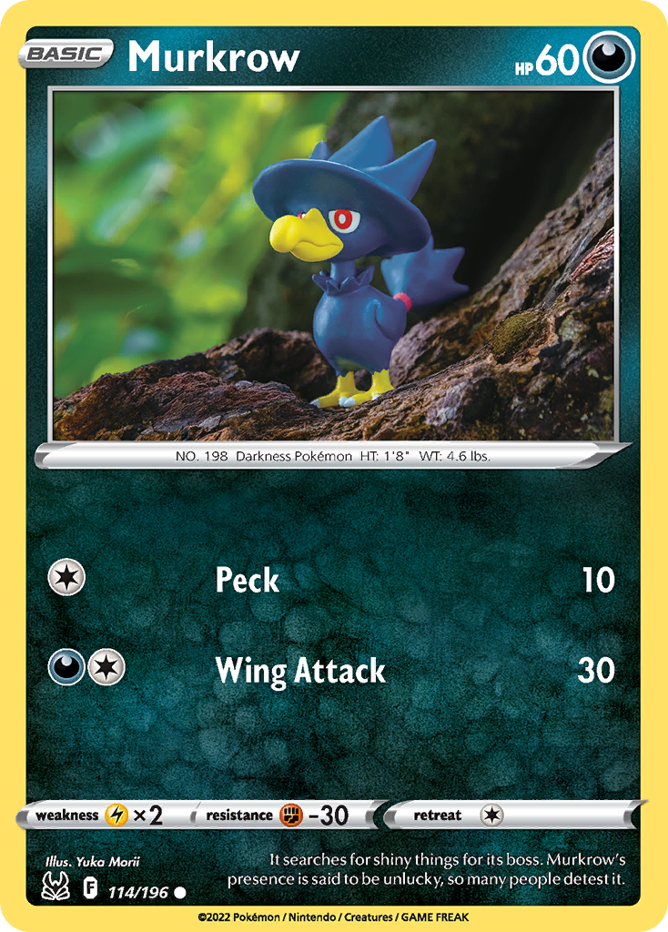 Murkrow - Lost Origin - 114