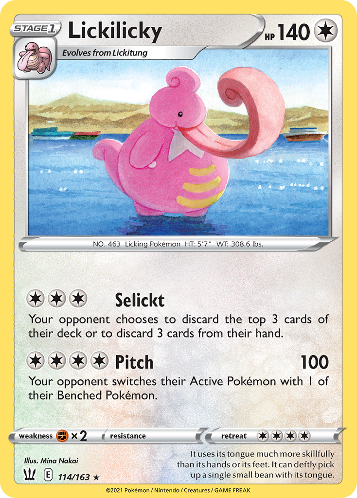 Lickilicky - Battle Styles - 114