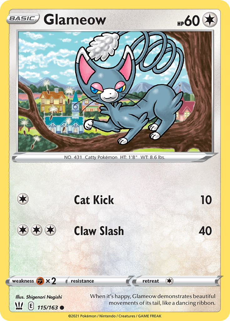 Glameow - Battle Styles - 115