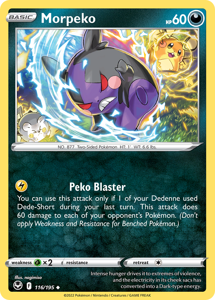 Morpeko - Silver Tempest - 116