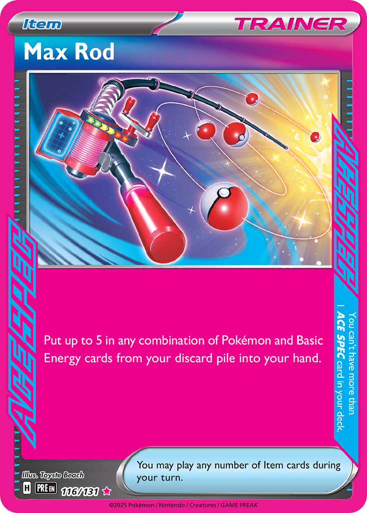 Max Rod - Prismatic Evolutions - 116