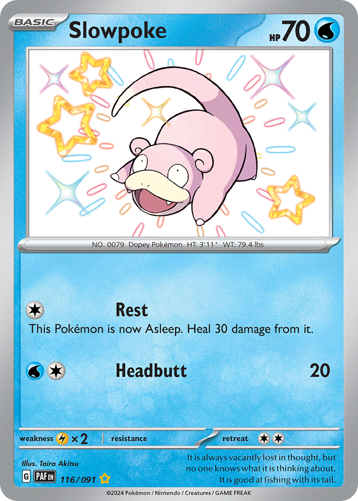 Slowpoke - Paldean Fates - 116