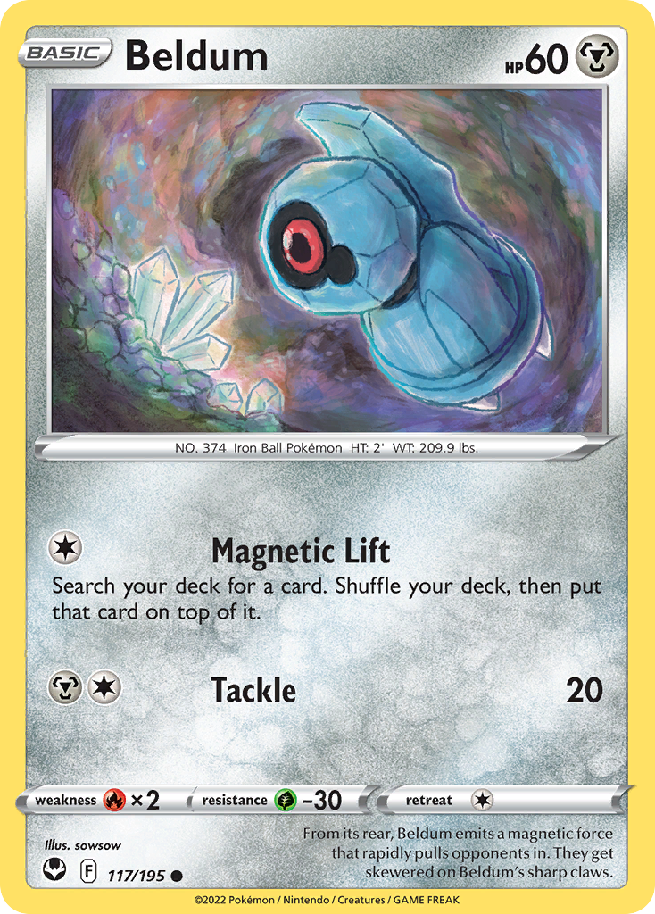 Beldum - Silver Tempest - 117