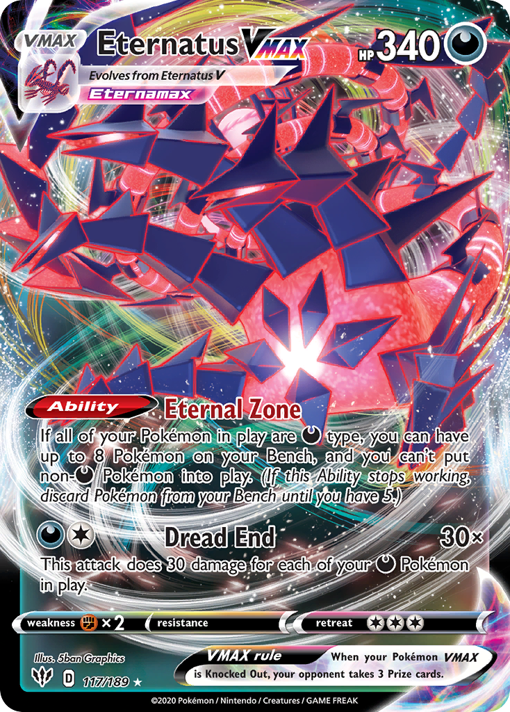 Eternatus VMAX - Darkness Ablaze - 117