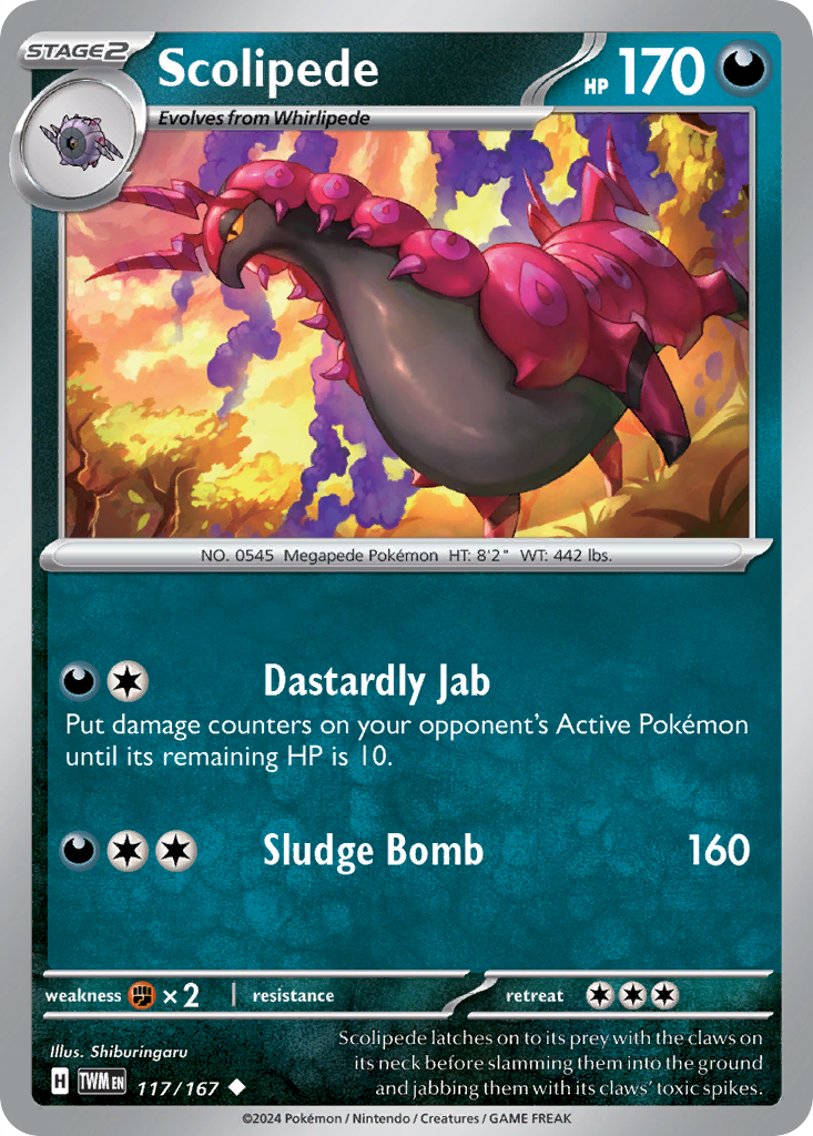 Scolipede - Twilight Masquerade - 117