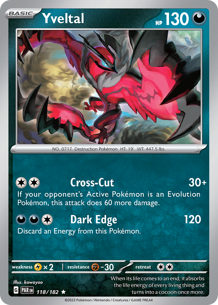 Yveltal - Paradox Rift - 118