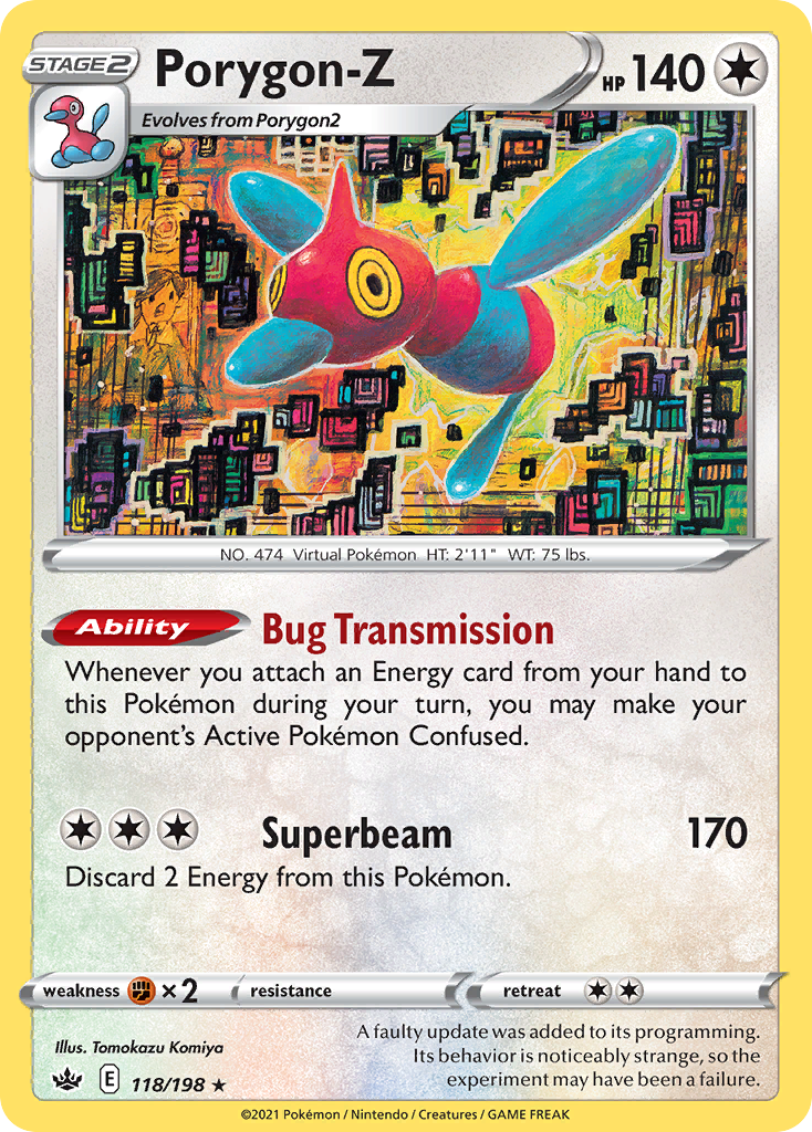 Porygon-Z - Chilling Reign - 118