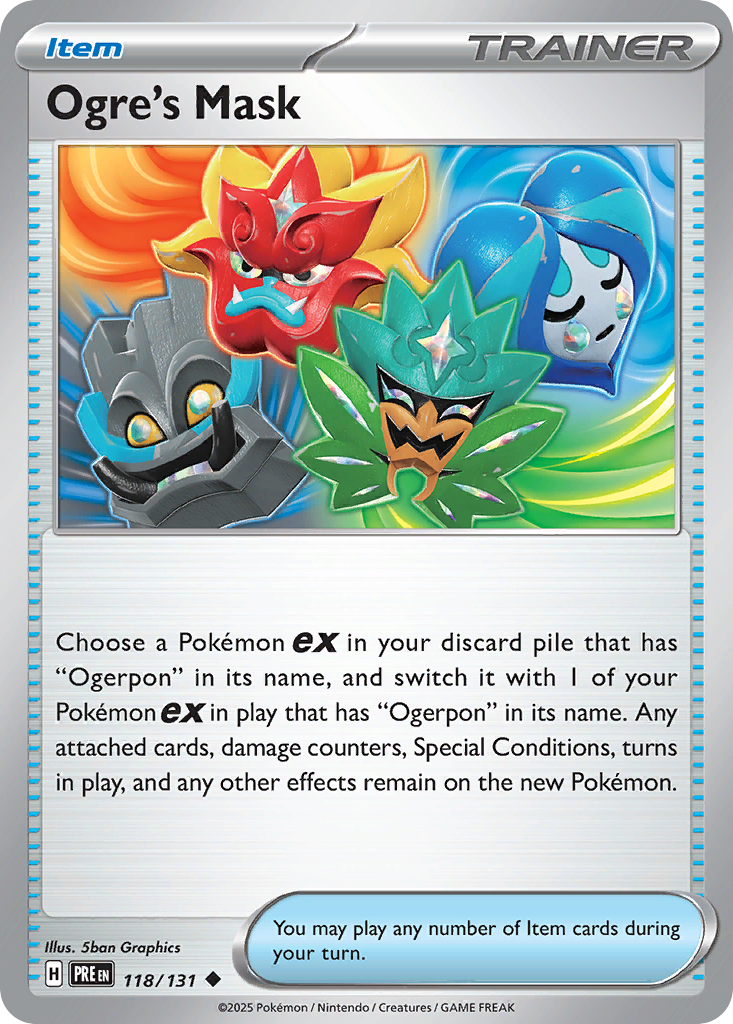 Ogre's Mask - Prismatic Evolutions - 118