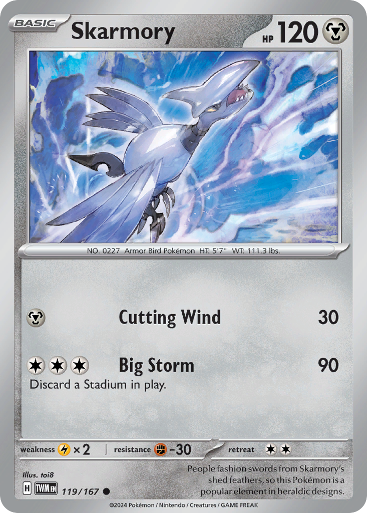 Skarmory - Twilight Masquerade - 119