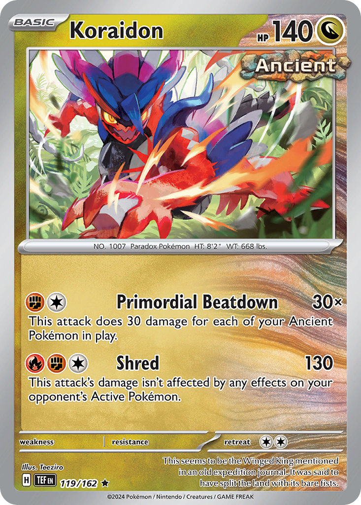 Koraidon - Temporal Forces - 119
