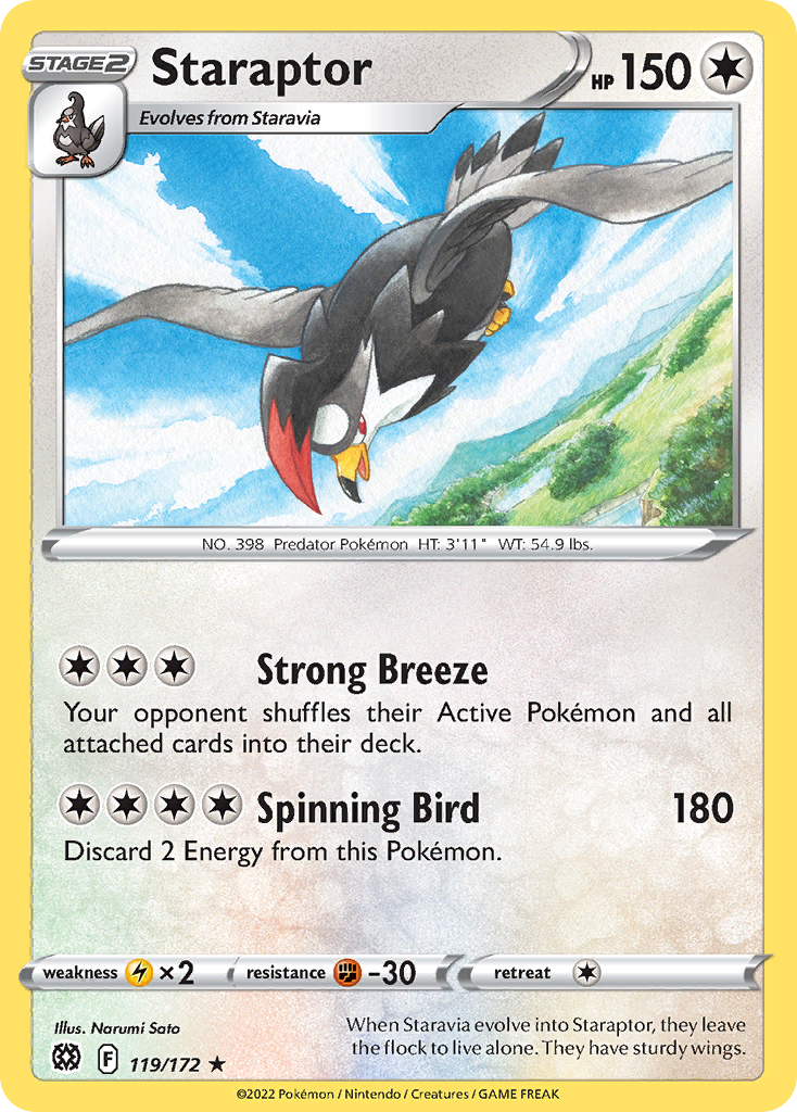 Staraptor - Brilliant Stars - 119
