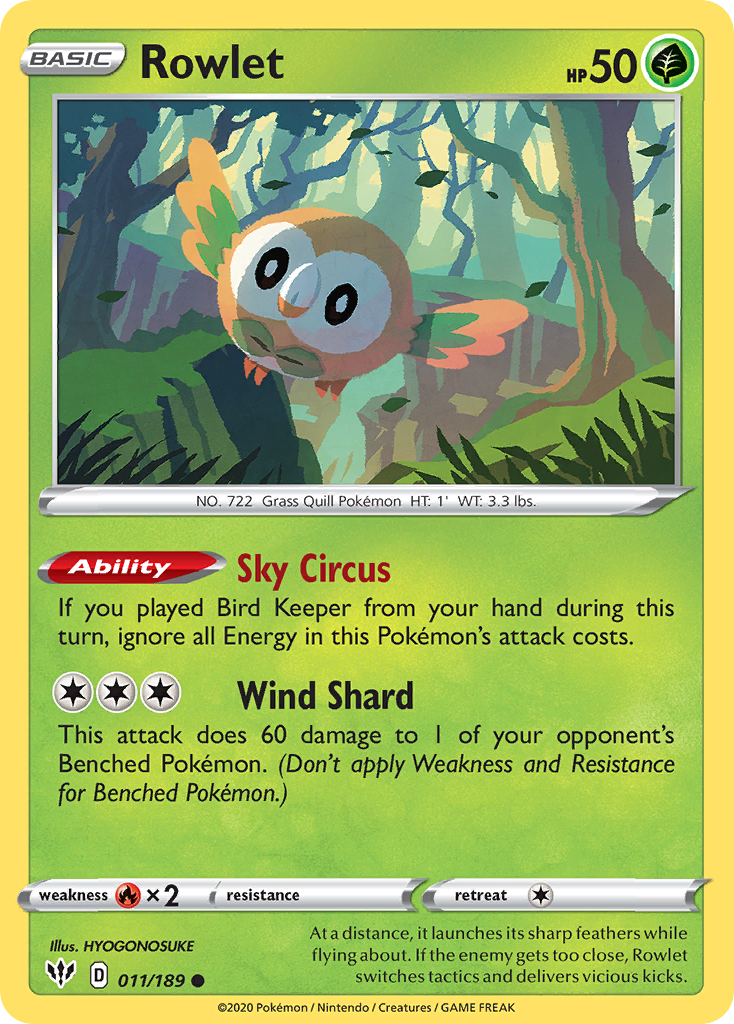 Rowlet - Darkness Ablaze - 011