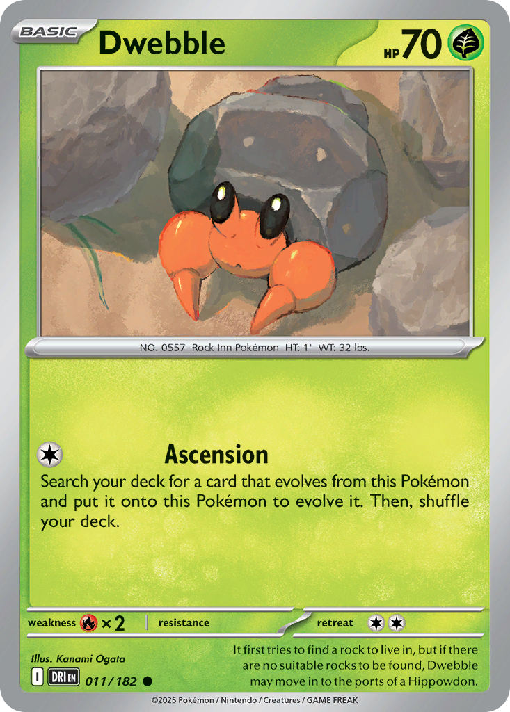 Dwebble - Destined Rivals - 011