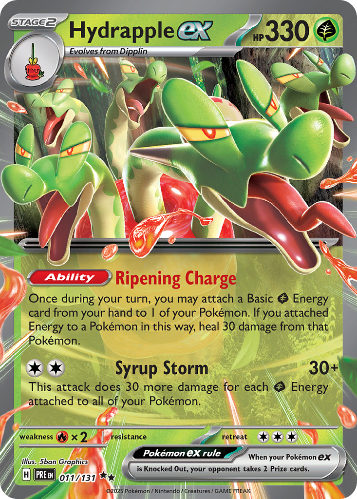 Hydrapple ex - Prismatic Evolutions - 011