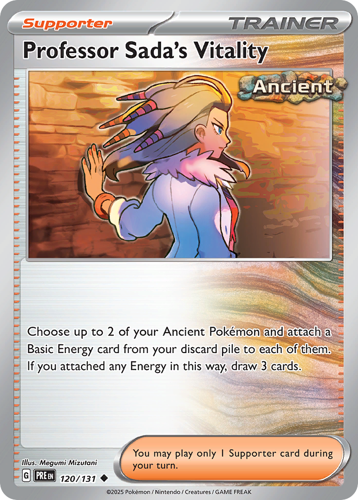 Professor Sada's Vitality - Prismatic Evolutions - 120