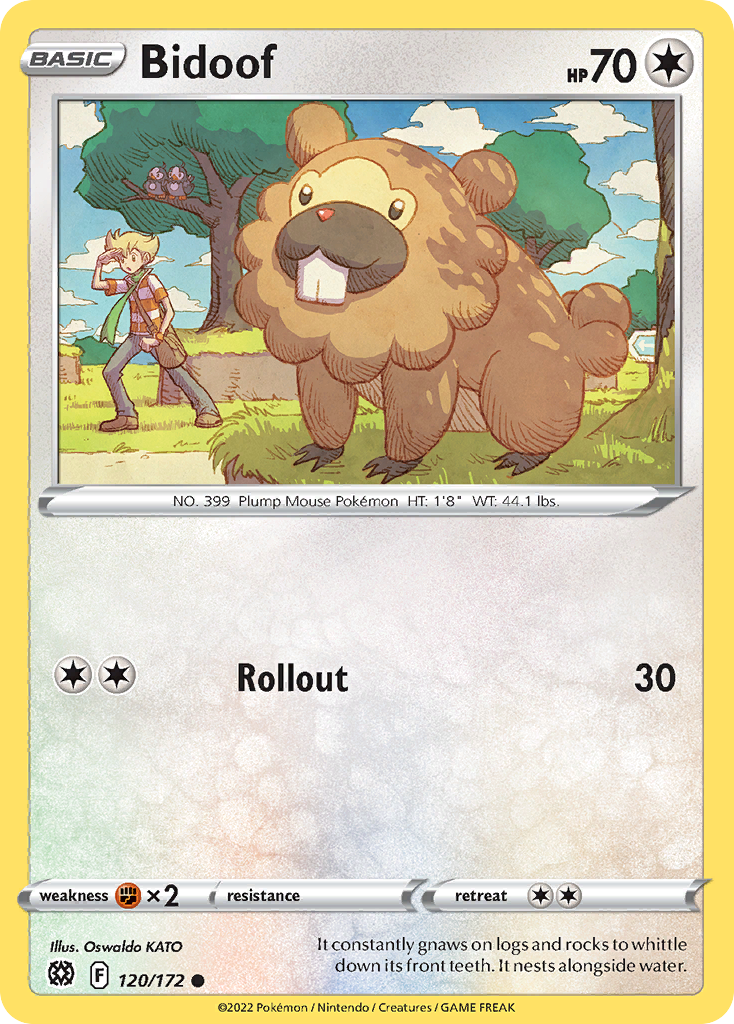 Bidoof - Brilliant Stars - 120