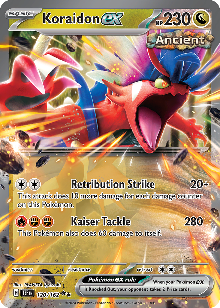 Koraidon ex - Temporal Forces - 120