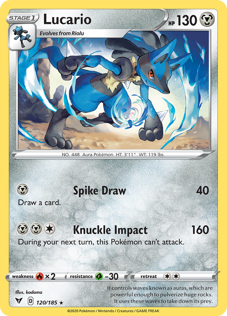 Lucario - Vivid Voltage - 120