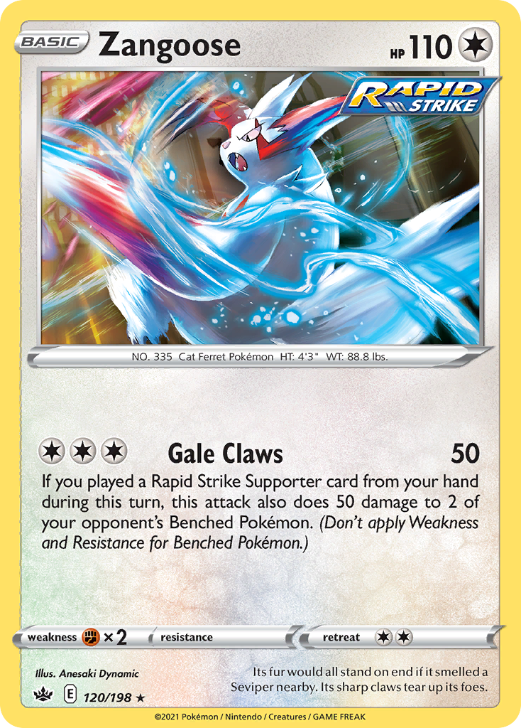 Zangoose - Chilling Reign - 120
