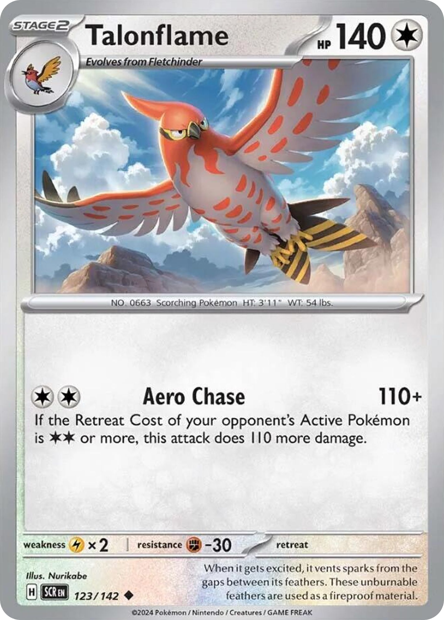 Talonflame - Stellar Crown - 123