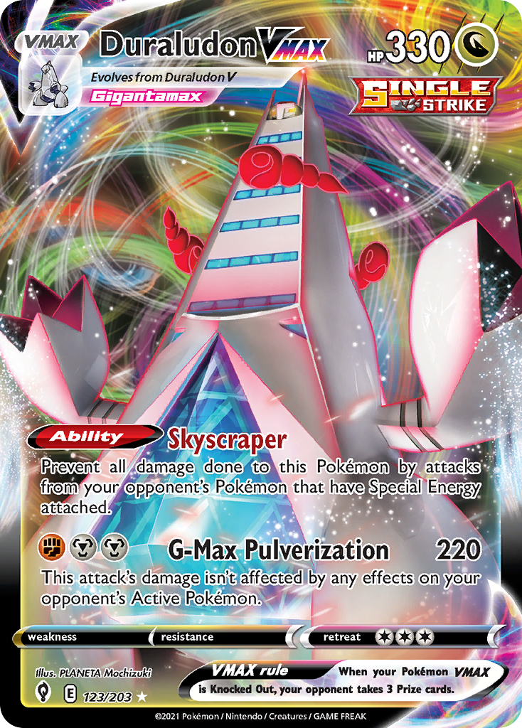 Duraludon VMAX - Evolving Skies - 123