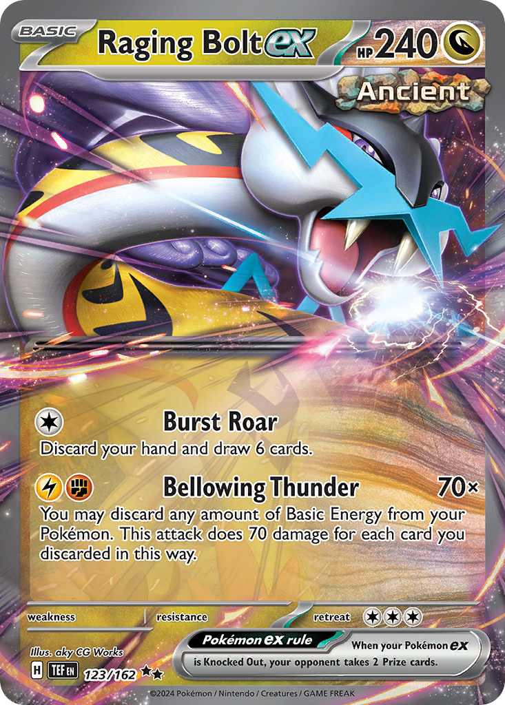 Raging Bolt ex - Temporal Forces - 123