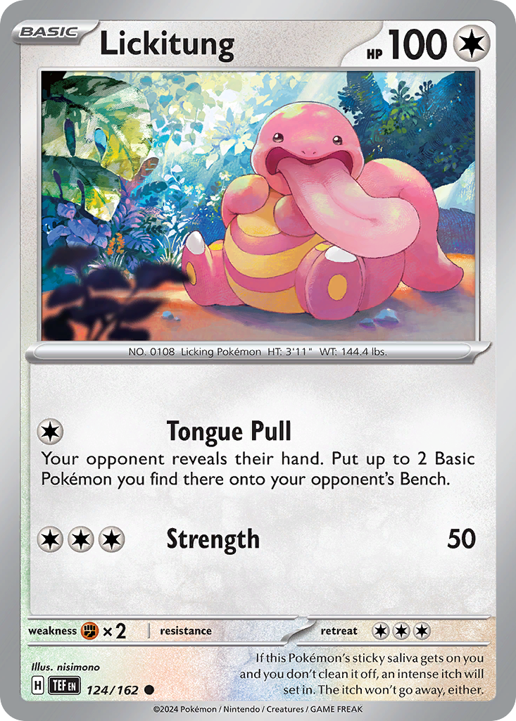 Lickitung - Temporal Forces - 124