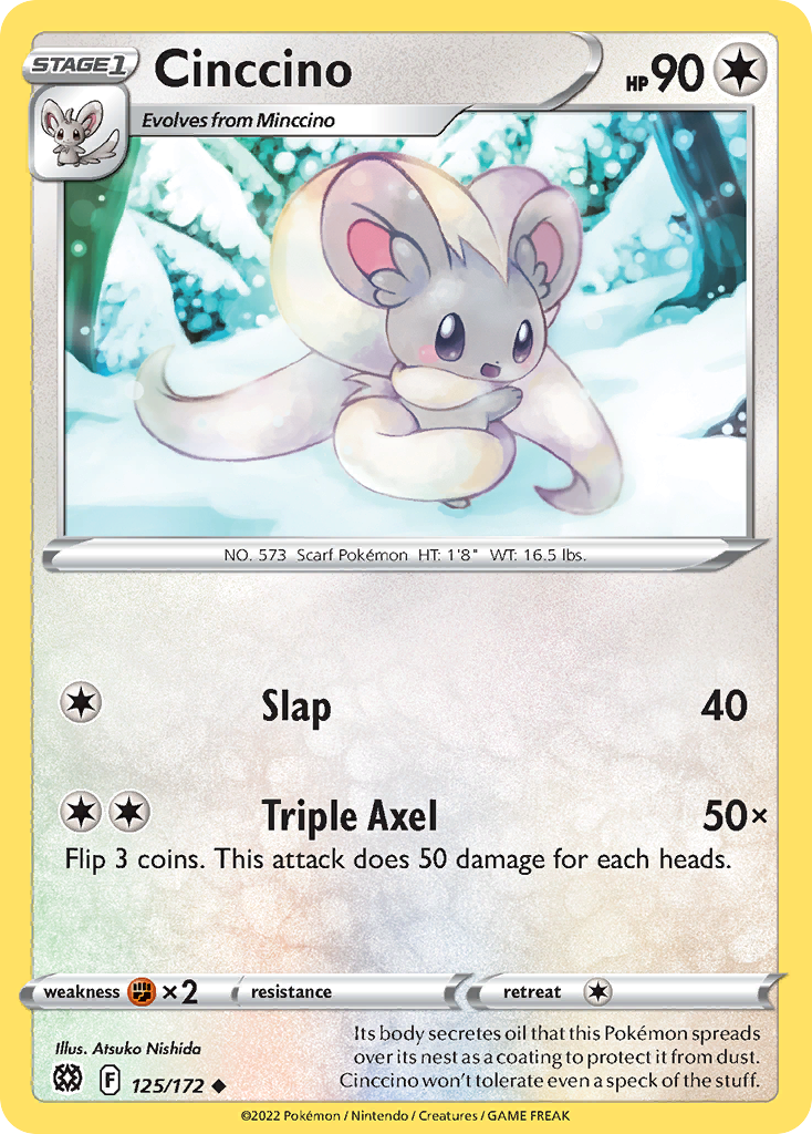 Cinccino - Brilliant Stars - 125